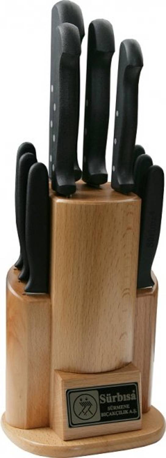 Набор кухонных ножей Sürmene 61504 - 10 предметов, из нержавеющей стали, эргономичные ручки, высокое качество и долговечность, идеально для профессионалов и любителей