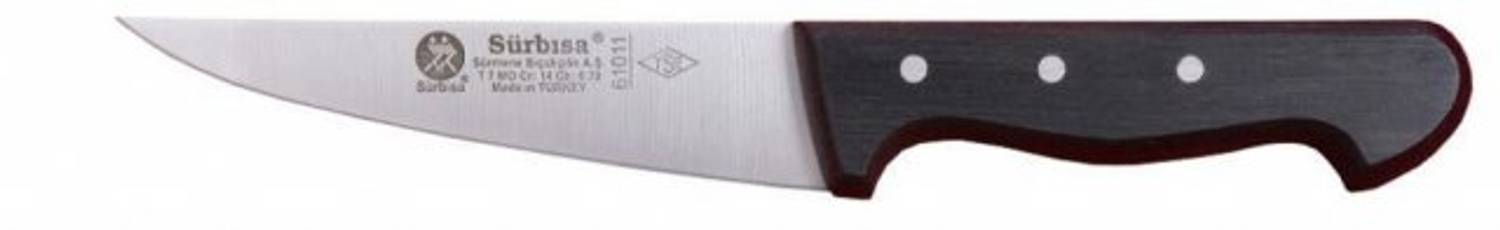 Ніж для обробки кісток Sürmene, 13,5 см, виготовлений з нержавіючої сталі, ергономічна ручка, висока гострота для точної обробки м'яса