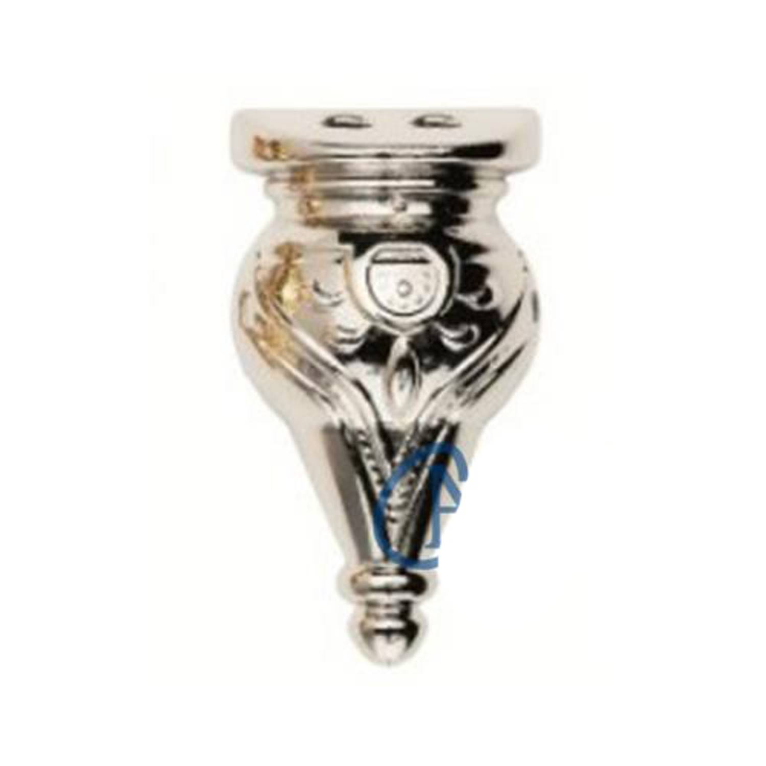 Минарет деревянная подставка для ящиков, 3 см, никель, элегантный и прочный опорный элемент для мебели и коробок