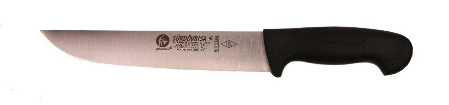 سكين قص اللحوم سورمنه سوردوبيسا 61108 بطول 21.5 سم مع مقبض بلاستيكي خفيف، مثالية لتقطيع اللحم الكبير وفصل العظام