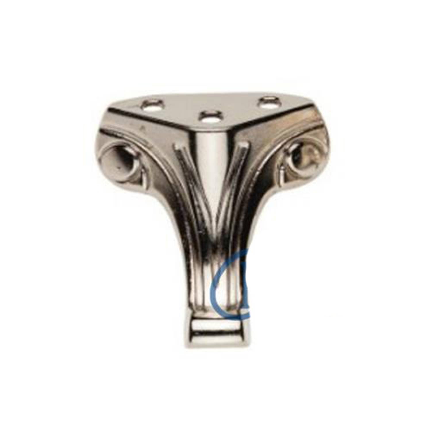 Модні дерев'яні, МДФ, ДСП ніжки для коробки 4,5 см - Нікель, стильний та функціональний елемент для меблевих проектів