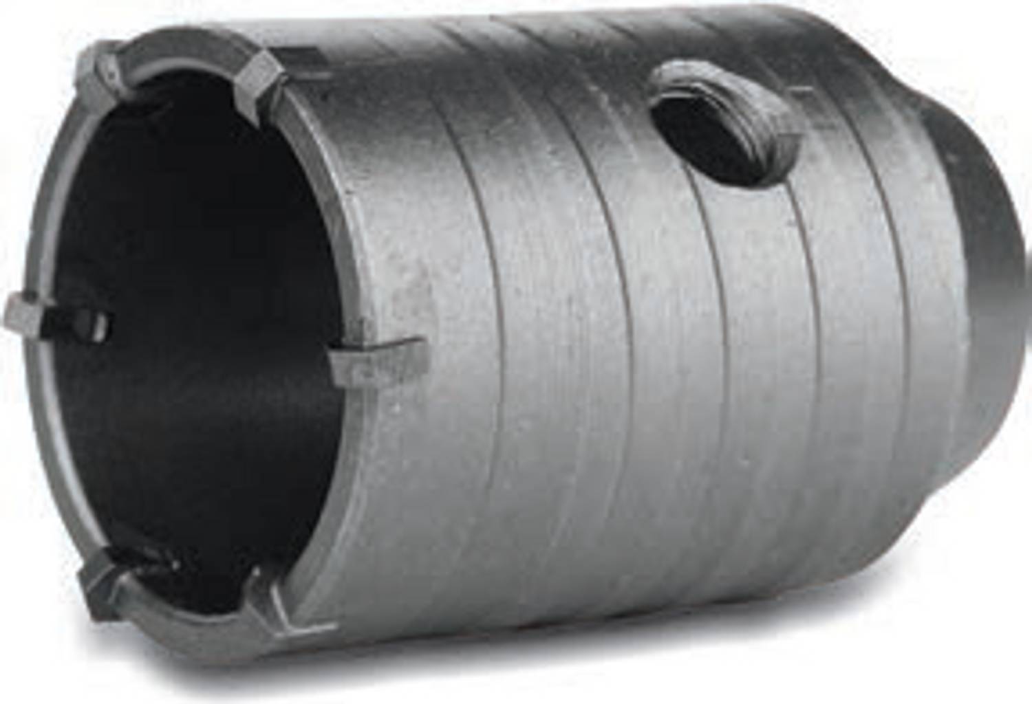 مطرقة حفر خرسانة مزودة بمحول بقطر 80 مم من تومكس، تقطع بسرعة ونقاء في مواد قوية مثل الخرسانة والطوب ومناسبة للاستخدام المتنوع