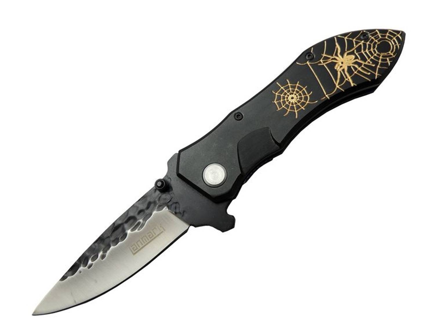 خنجر لاني مارك T70 بطول 20 سم بمقبض بلاستيكي وحافظة حزام، مثالي للتخييم والمشي في الطبيعة