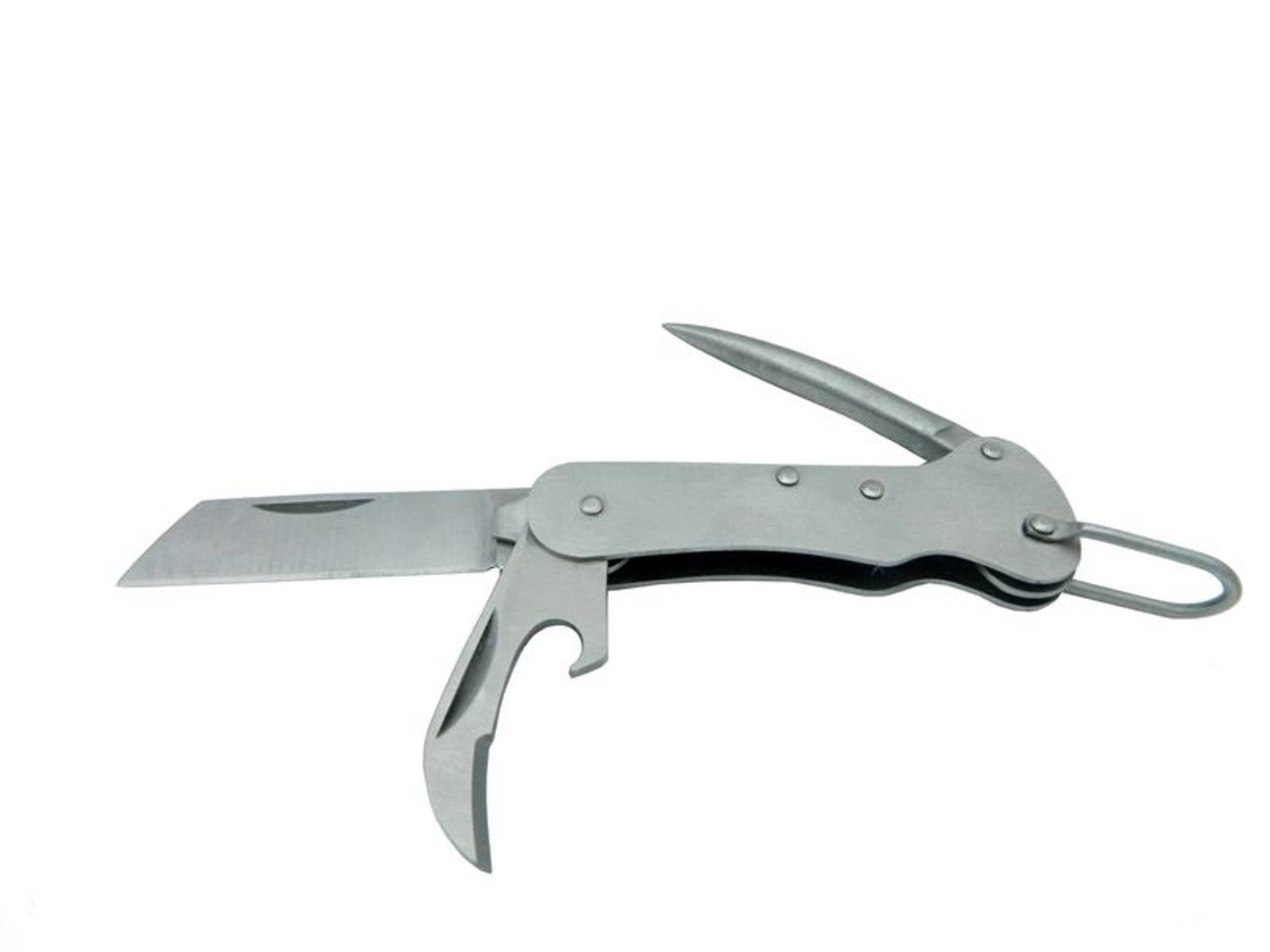 PK 153 Срібний Ножик Підводника 9,5 см - Металевий Рукоятка, Ручний Відкриття, Класичний Дизайн, Ідеальний для Колекції та Щоденного Використання