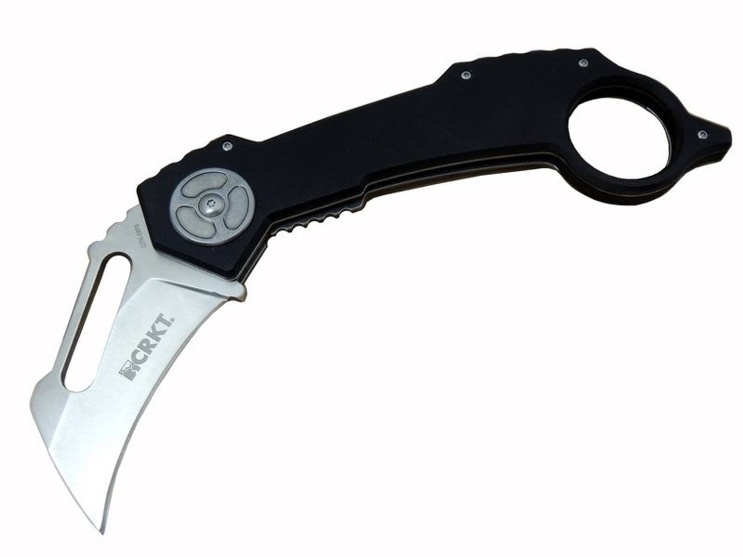 CRKT Calvin Karambit QTR 5876 WY, 23 см, противоскользящая ручка, нож для активного отдыха с чехлом