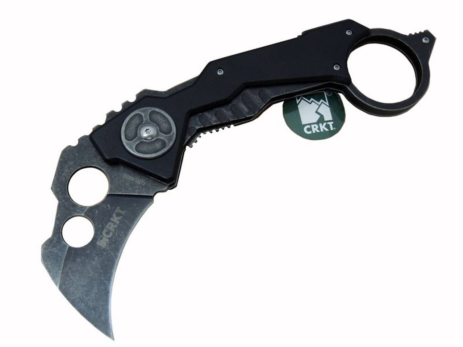 Ніж CRKT Baracas Eskitme QTR 6320 BK для активного відпочинку 23 см, сильна конструкція, вінтажний вигляд, зручний у використанні