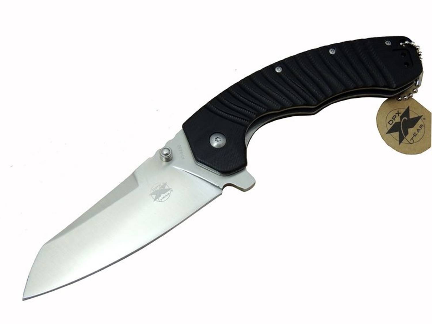 Чак DPX Gear Kunamy KI 4450 BK, 23 см, автоматичний, з нековзким руків'ям, для активного відпочинку, з захисним чохлом