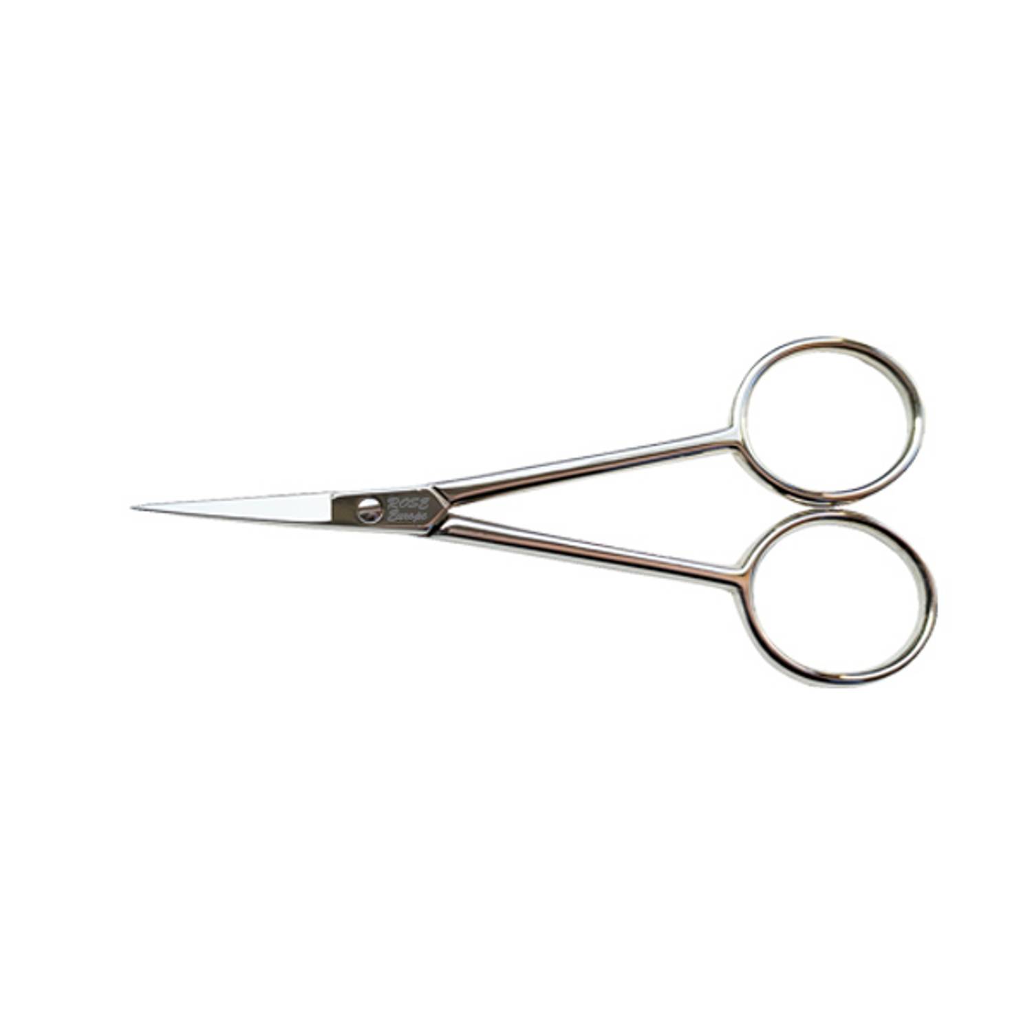 Ножницы для ногтей Rose 009-400 M620 с раздельной ручкой, длина 4 дюйма, хромированное покрытие, острые лезвия из нержавеющей стали для легкого ухода