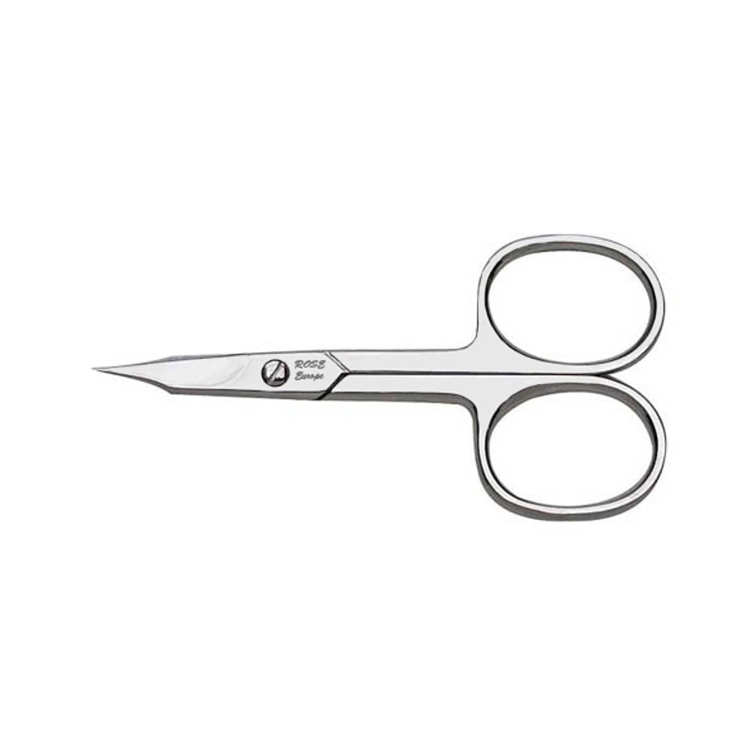 Ножницы для ногтей Rose 908-350 M629, 8,89 см, хромированные, треугольная форма для аккуратного ухода за ногтями, эргономичная ручка