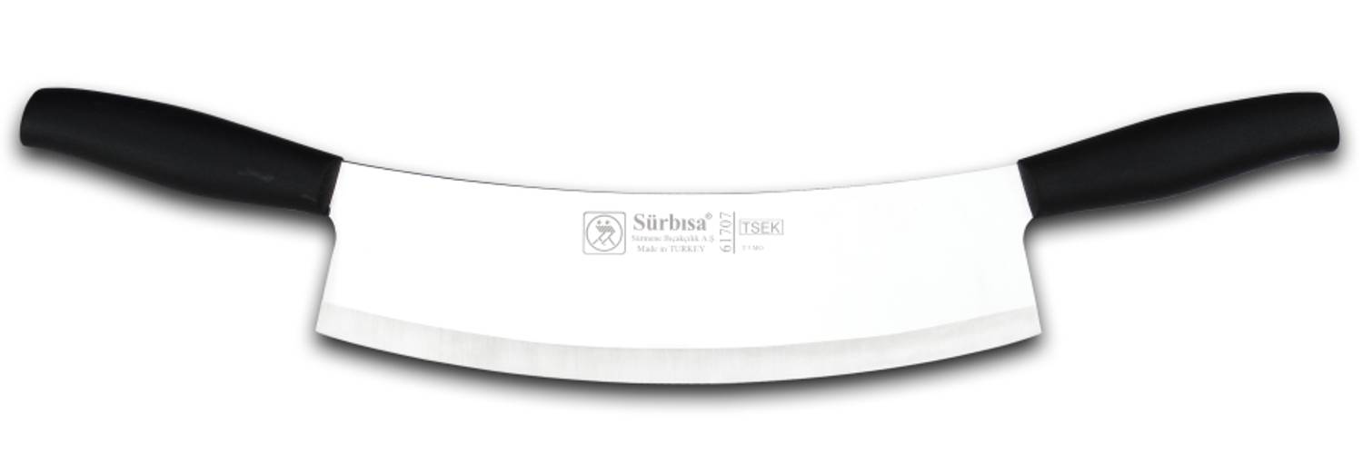 Сюрмене Двосторонній Ніж 30 см для Модельного Різання, Високоякісна Нержавіюча Сталь, Ергономічна Ручка, Ідеальний для Приготування М'яса та Овочів