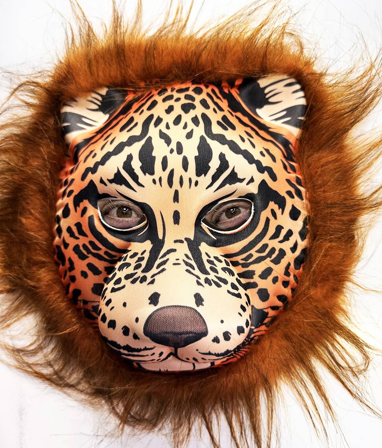 قناع أسد بني الشعر ذو الياقة من إيفا ميغا بالفليس للملابس التنكرية 37 رقم