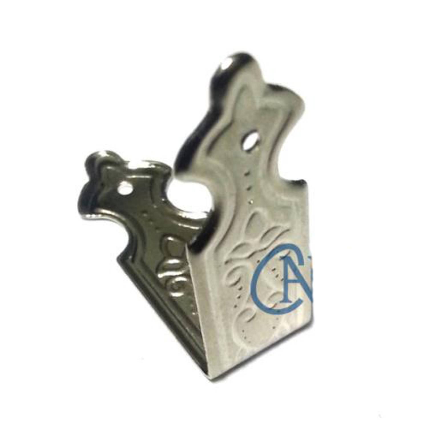 Декоративний куточок для коробок, нікель, 11x32 мм, 1 шт, ідеальний для дизайну проектів та оновлення меблів