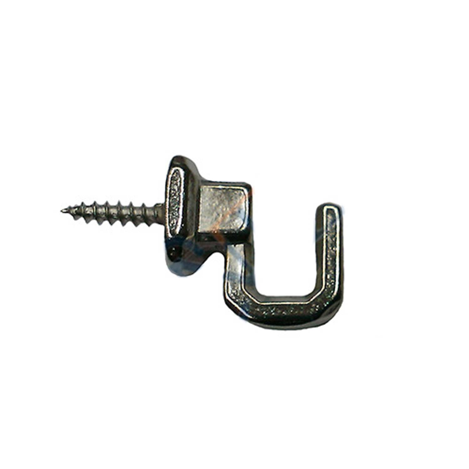 Кріплення з гвинтовим кріпленням, маленьке, 15x18мм, нікельований - 1 шт. для організації легких предметів в домі, офісі або майстерні