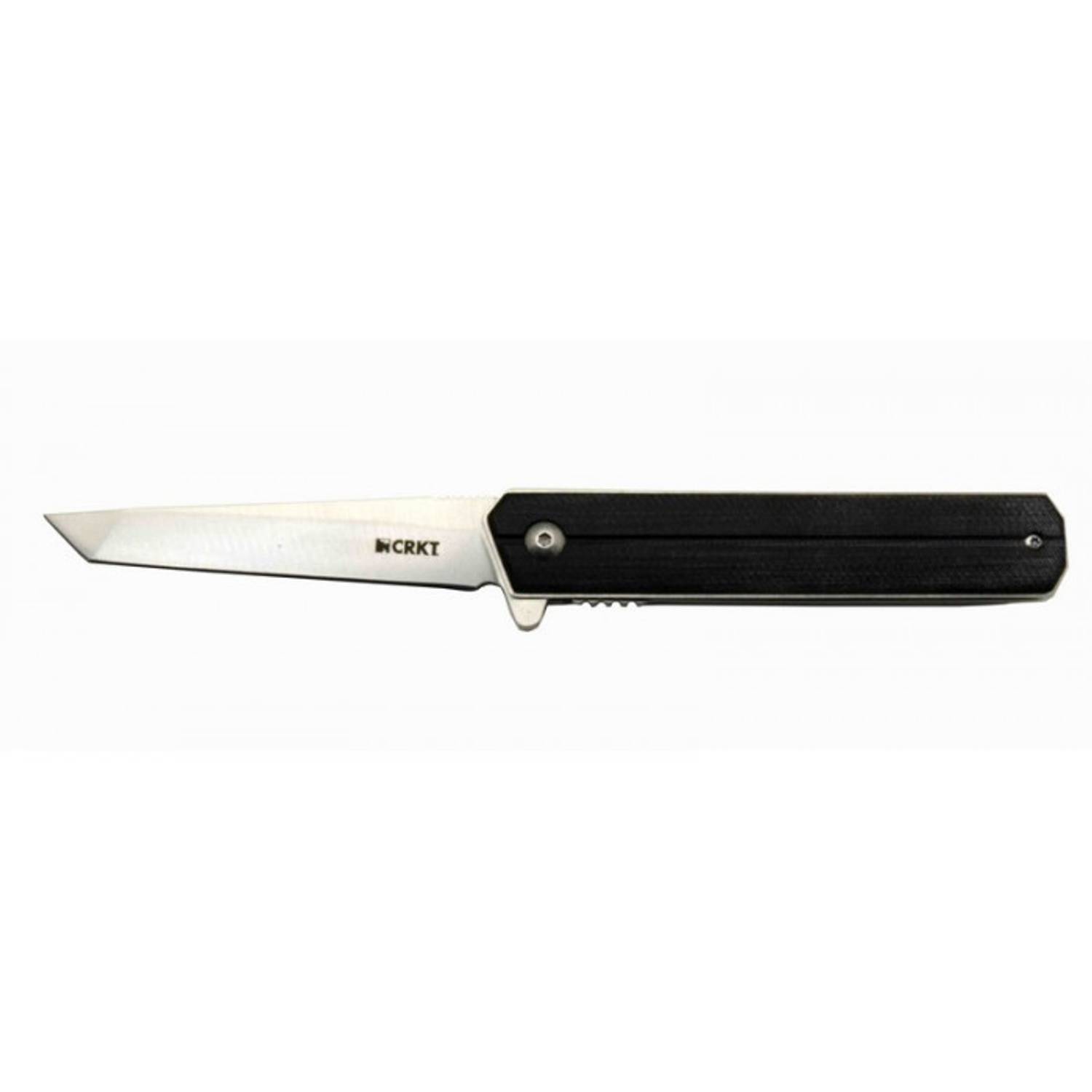 Карандаш CRKT Tasian Tanto, 20 см, с кожаным чехлом, идеален для повседневного использования и активного отдыха, стильный и прочный инструмент