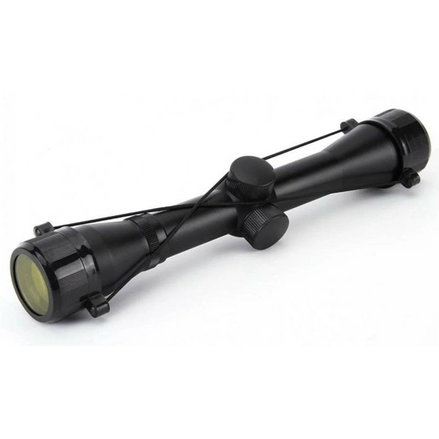 منظار سبايك 4x32 كامل الفولاذ، تصميم Ergonomik مريح، عدسة 32 مم، مقاوم للماء، هيكل فولاذي، رؤية واضحة ودقيقة