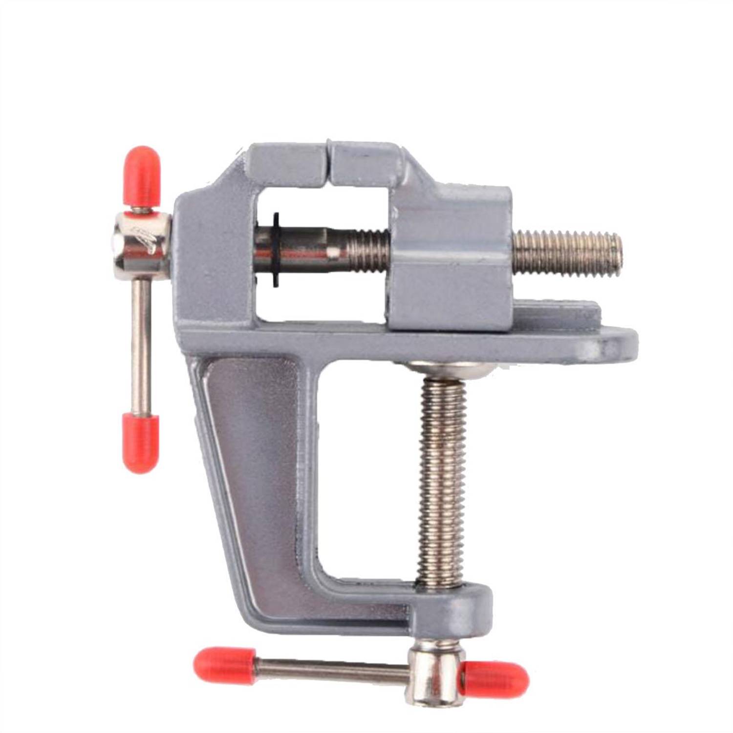 Aluminum Mini Table Vise 30mm - Portable, 3.5cm Jaw Width, 3cm Jaw Opening, Easy and Practical Use with Tool Holding Mechanism