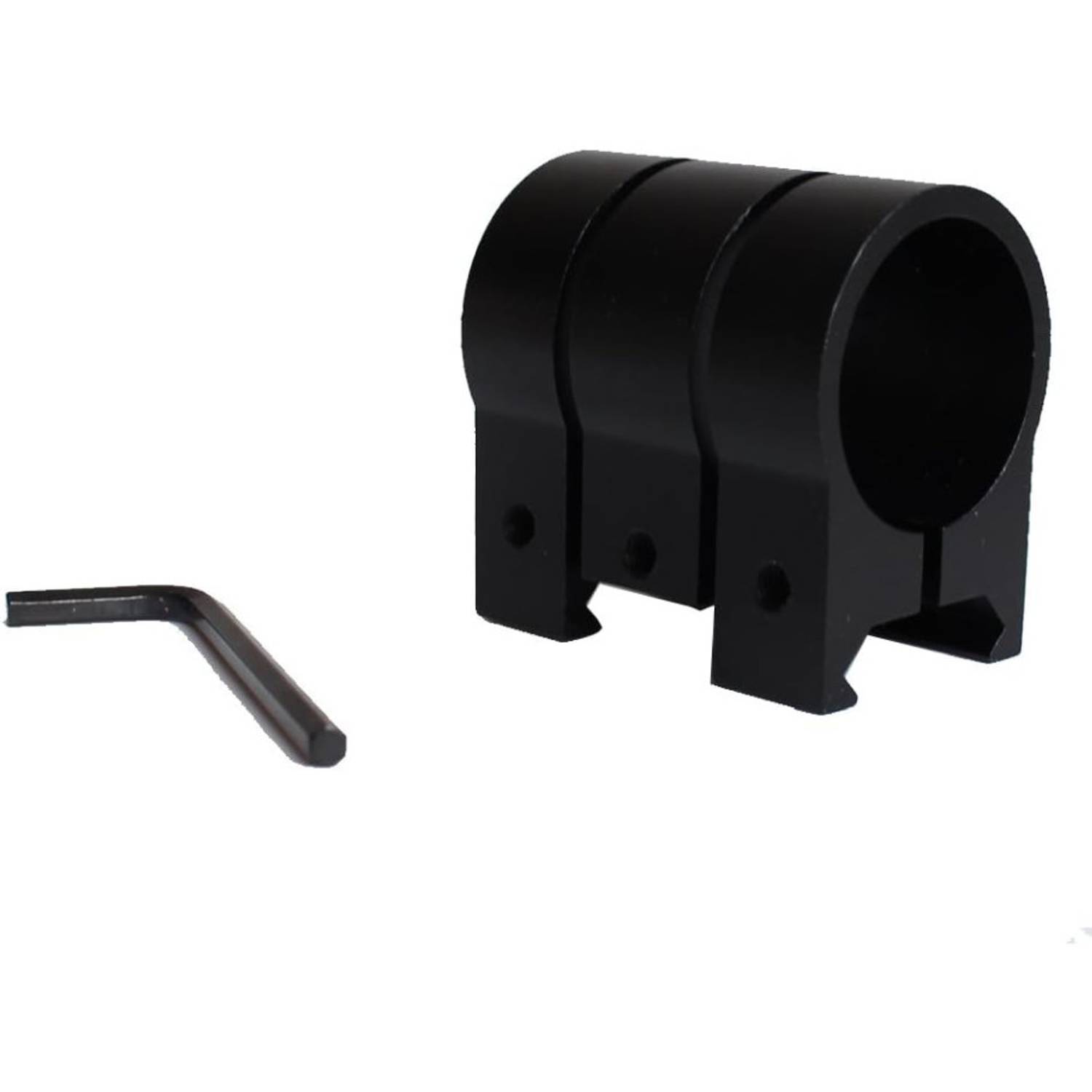 Крепление для фонарей и лазеров на винтовках с планкой Пикатинни, ширина 22 мм, диаметр 25 мм, высота 35 мм