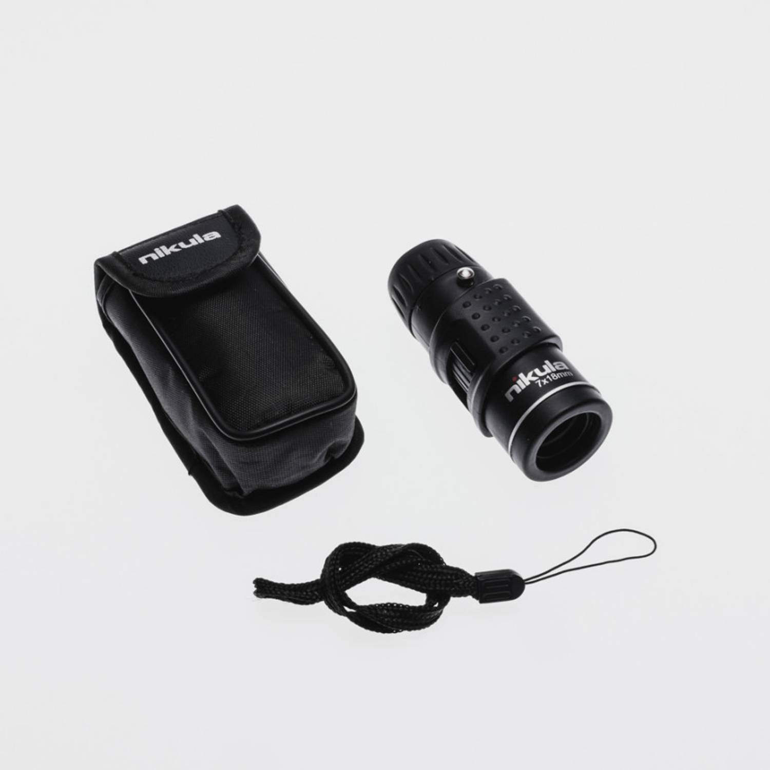 Мини монокуляр с увеличением 7x18, черный, легкий и портативный, идеальный для спорта, наблюдения за птицами и путешествий