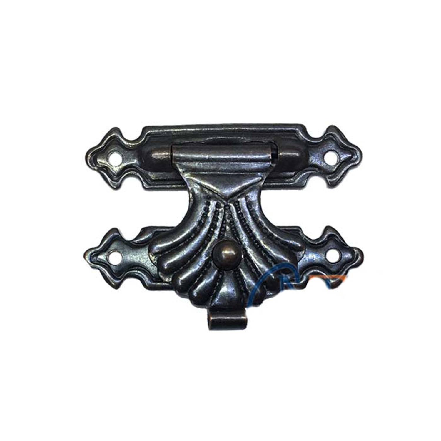 Клипса для настольной игры, передний замок No:3 - 33x24 мм, античный финиш, 1 штука, идеально для безопасного закрытия небольших коробок