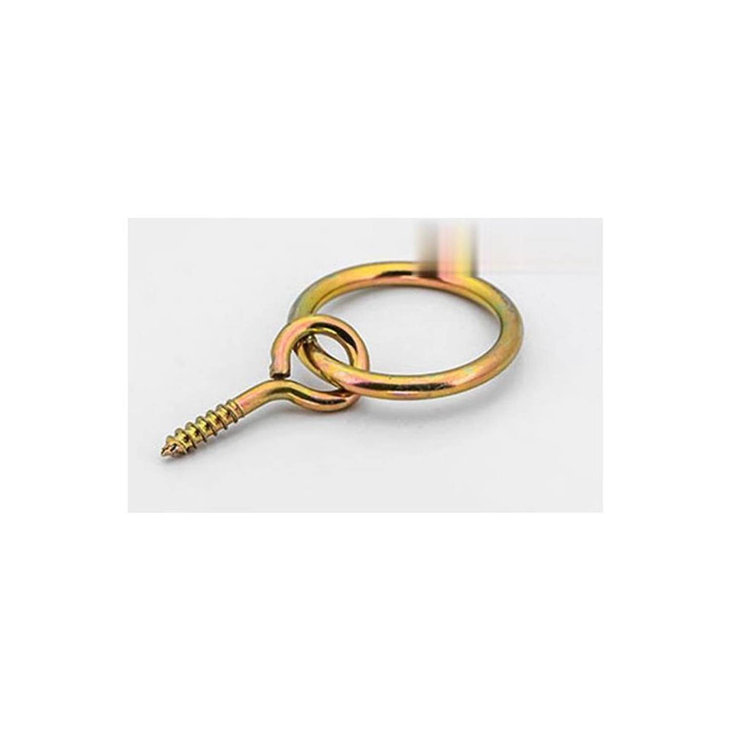 Винтовое кольцо Ebru M18, 100 шт, для крепления тяжелых грузов, многофункционально, прочный металл, легкая установка, идеально для предприятий и дома