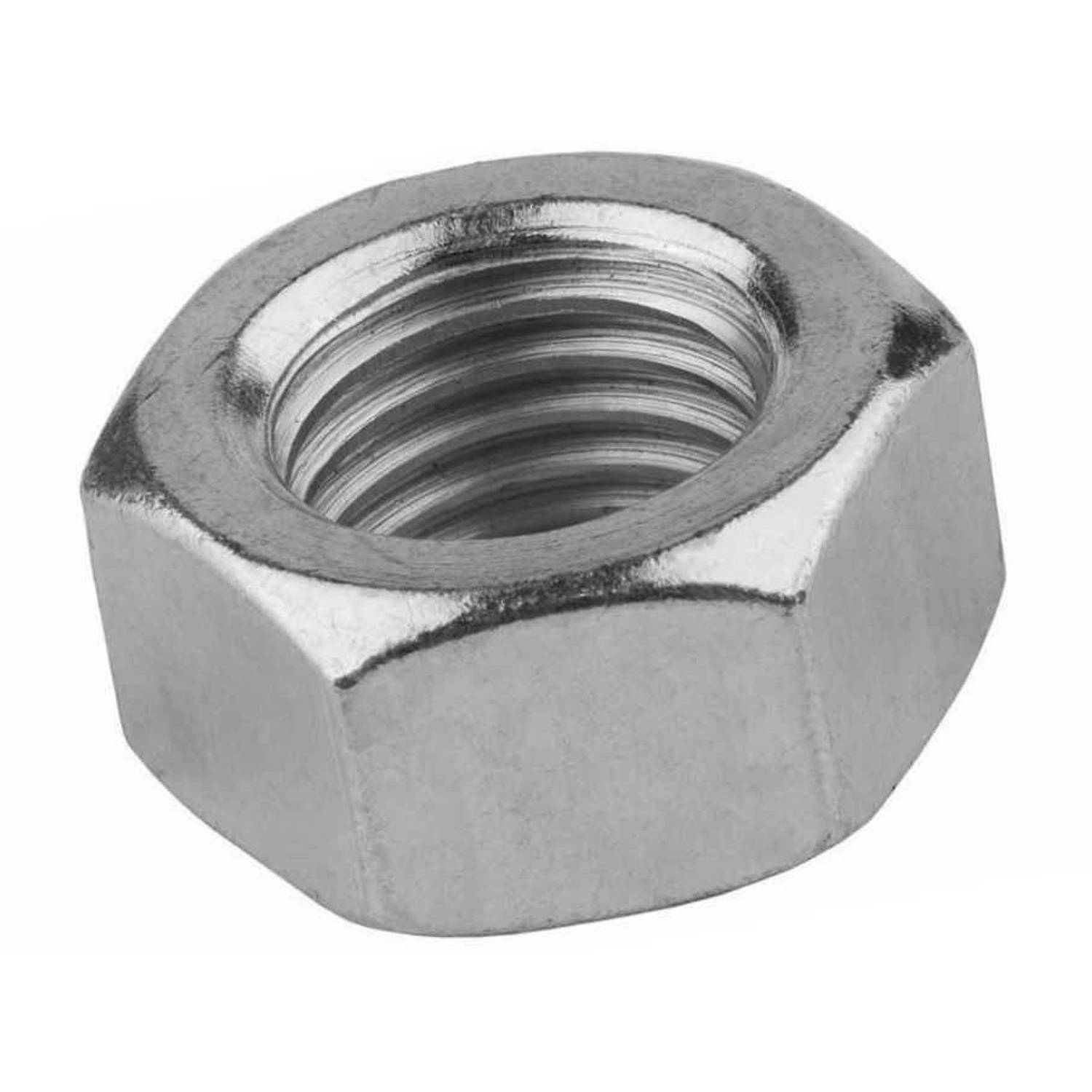 Гексагональні гайки 5/16 дюйма, 50 штук, з високоякісної сталі для механічних та будівельних застосувань