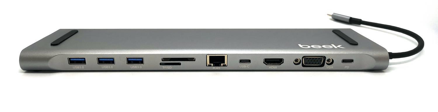 Beek USB Tip C Docking Station, 11 Port<br>Beek 11 in 1 USB Tip C Docking Station)