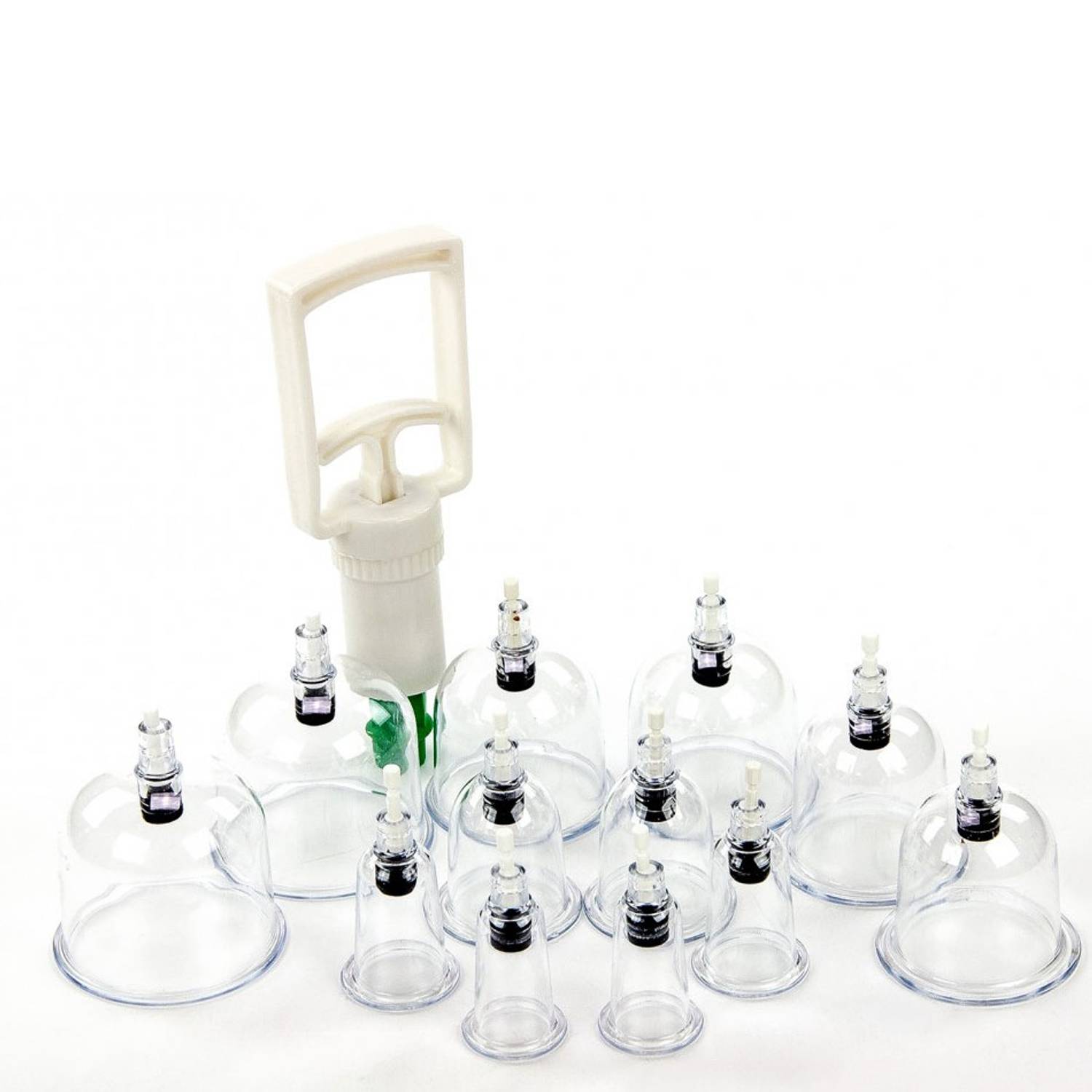 100 Adet 6 Numara Hacamat Kupası - Pompa Hediyeli