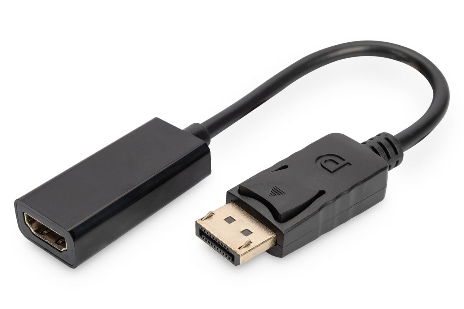 محول DisplayPort (DP) إلى HDMI، سلكي، DP Male إلى HDMI النوع A