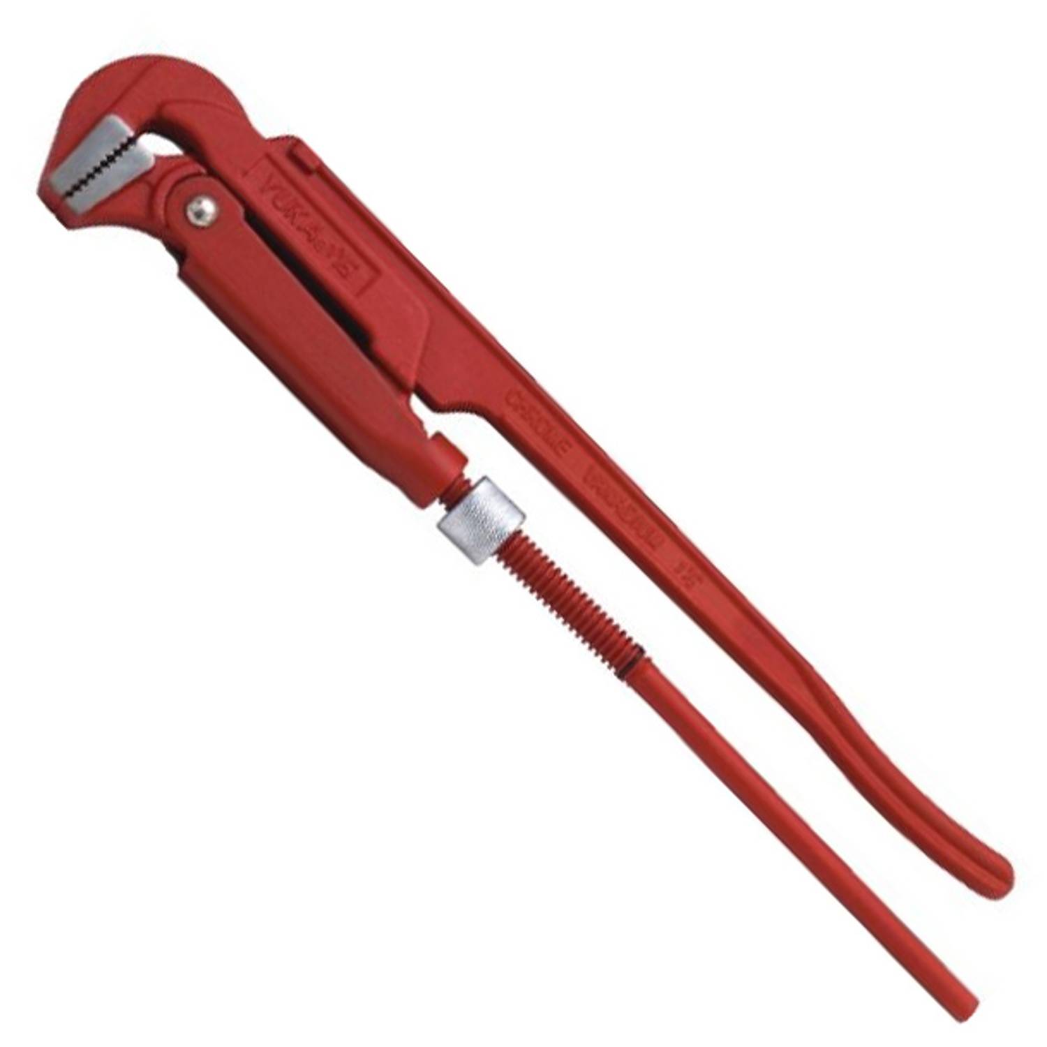 Ключ трубный с захватом 2", прочный, регулируемый, эргономичный, с нержавеющим покрытием для сантехники и ремонта автомобилей