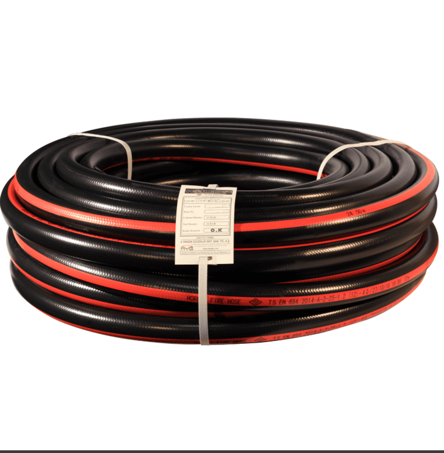 YH YARISERT PVC SIYAH 30 METRE 1'' TdrTr