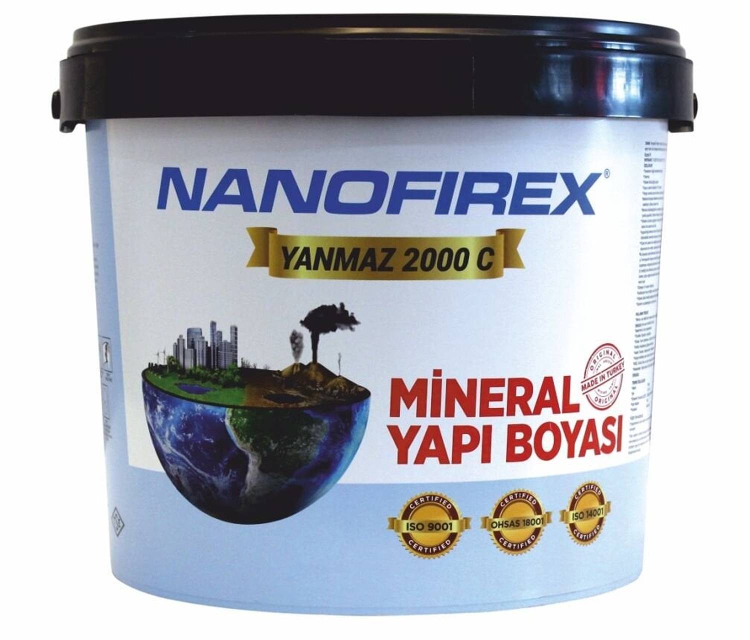 BOYA NANOFIREX YANMAZ 2000C MINERAL YAPI BEYAZ 18 KG TdrTr