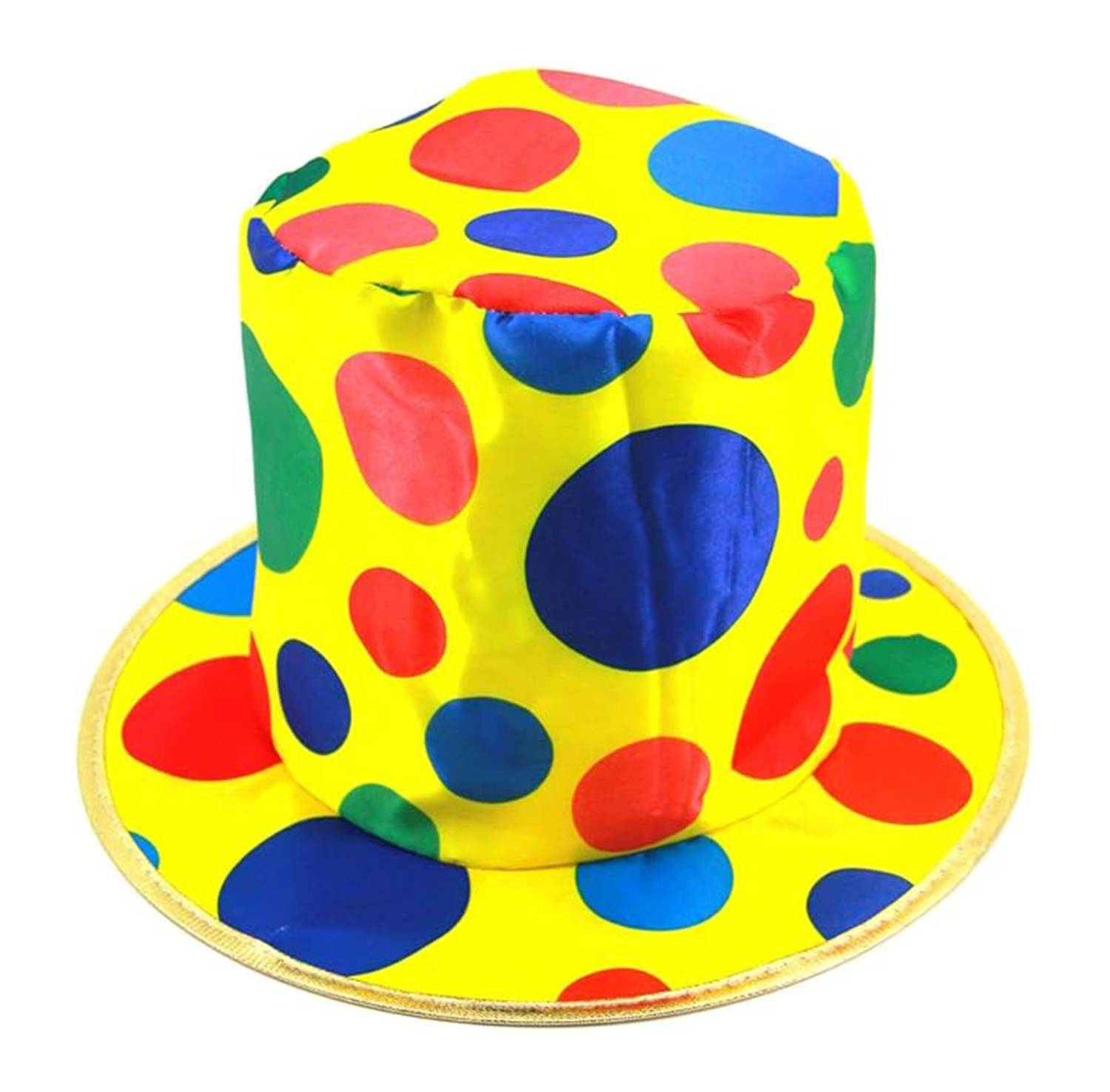 Palyaço Şapkası Rengarenk Puantiyeli 19 cm