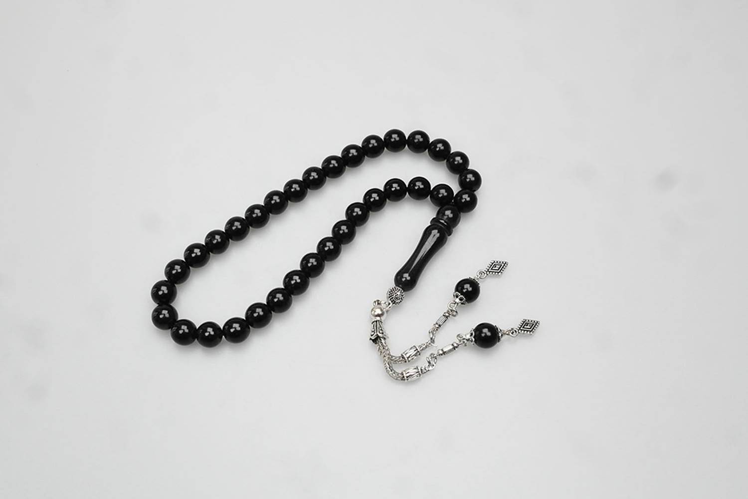 Sade Oltu Sıkma Tespih