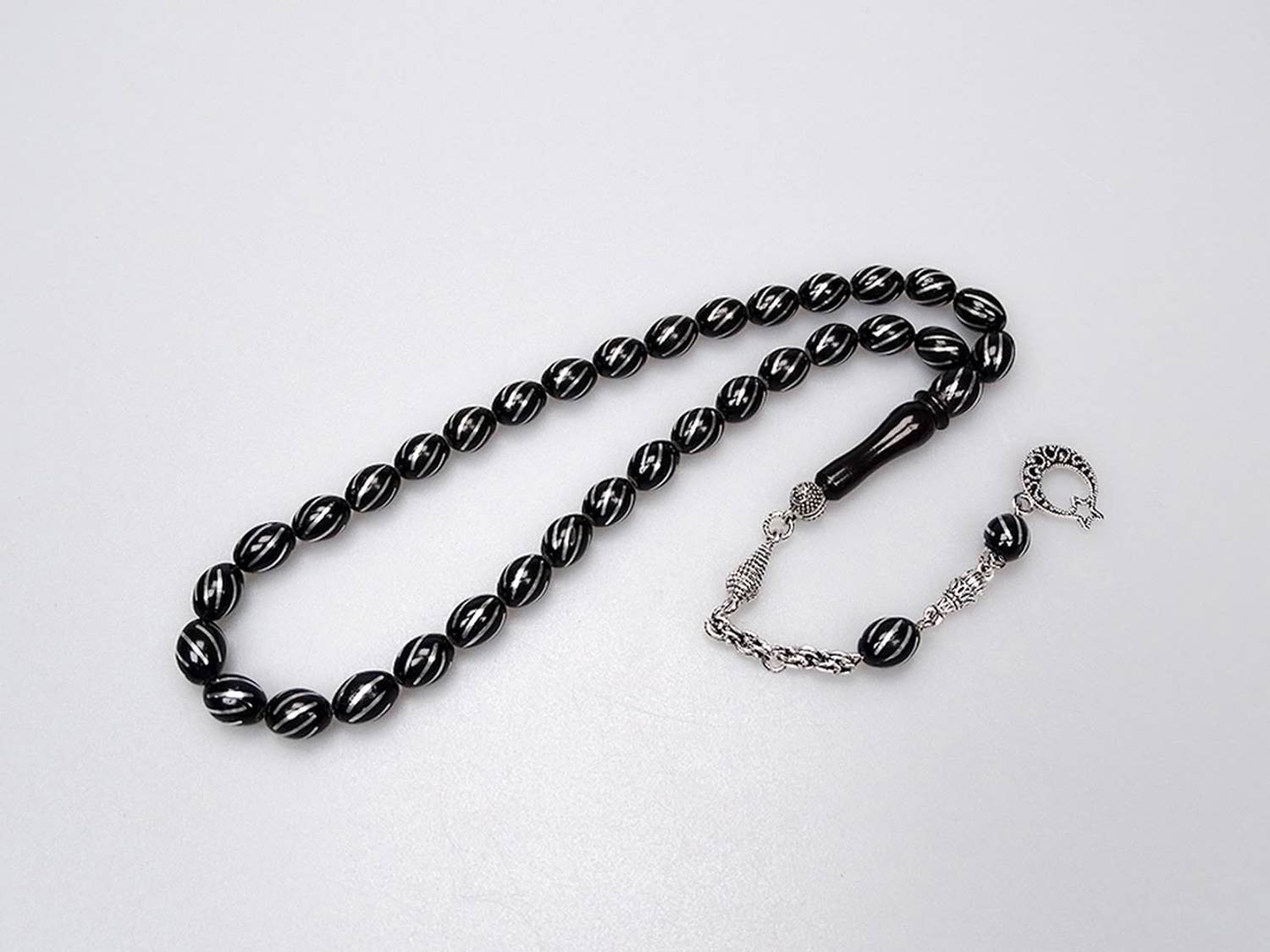 Sekizli  Zeytin Çapraz Bafon İşlemeli Karpuz