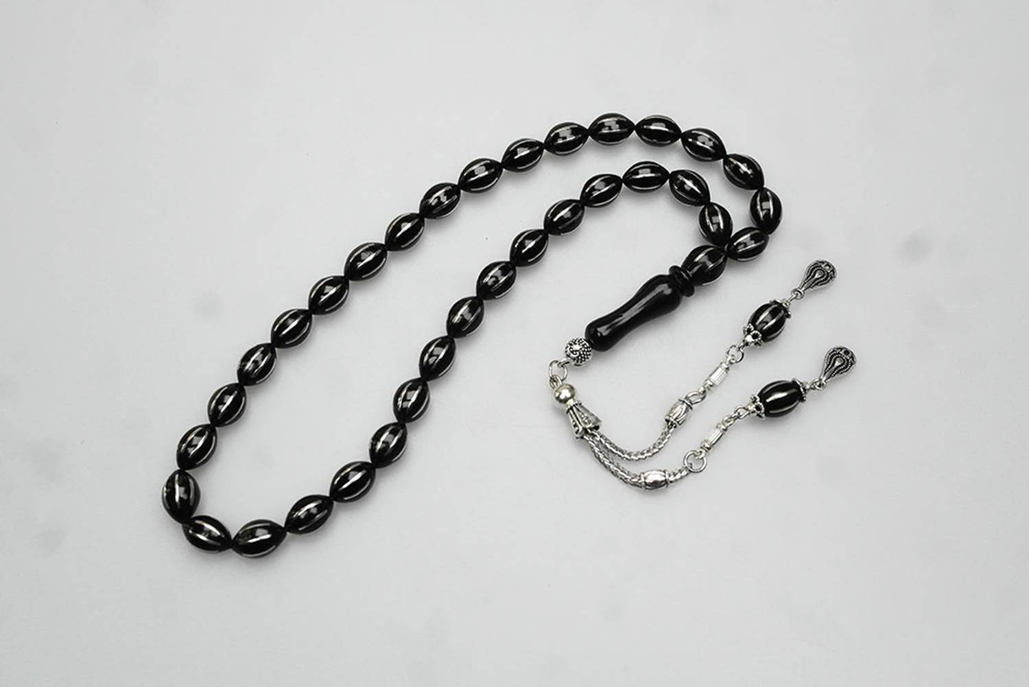 Karpuz Dilimi Alpaka İşleme Tespih