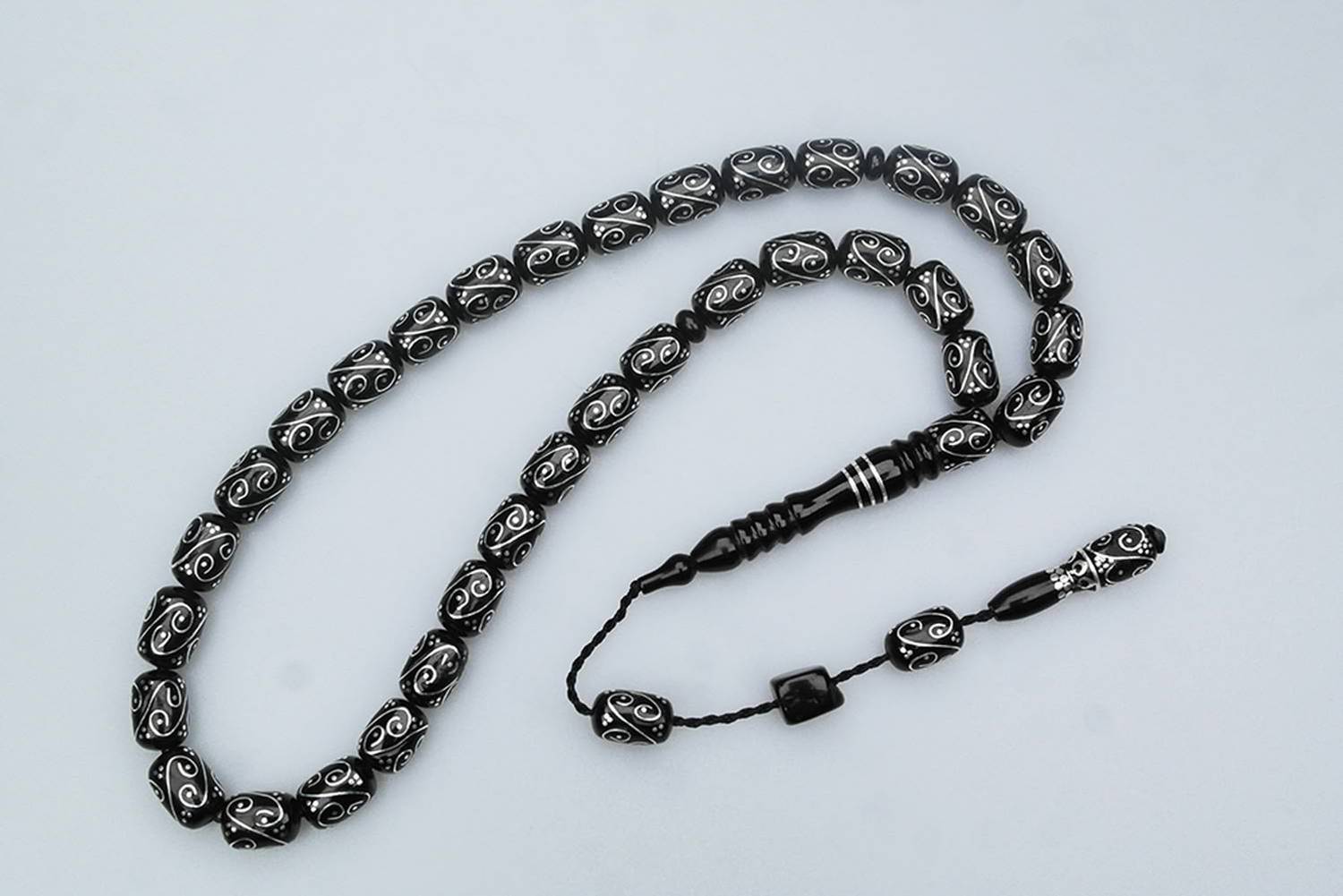 Oltu Taşı Koç Başı Model Tespih