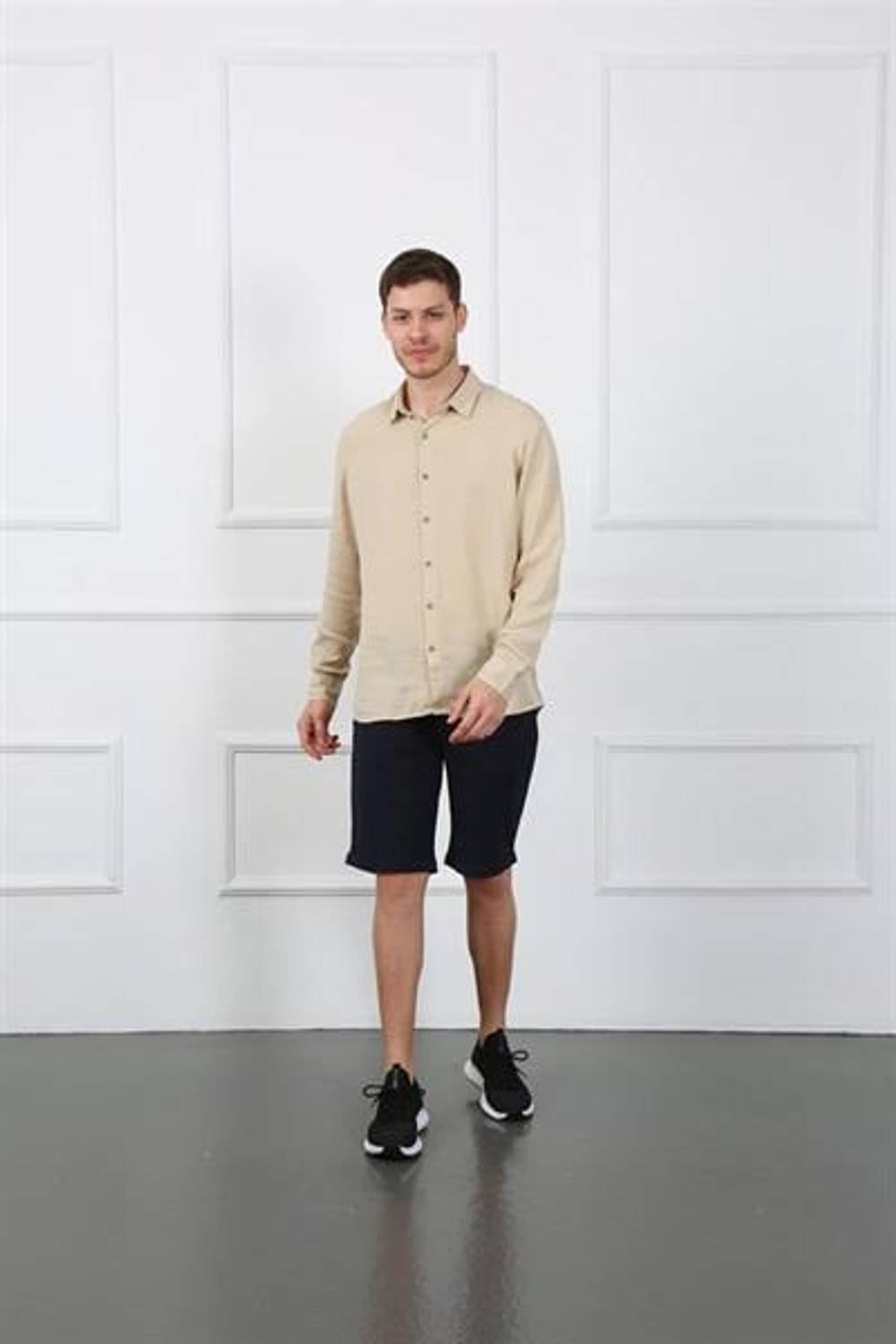 Erkek  Sort Es roy 7023-01 Navy Blue