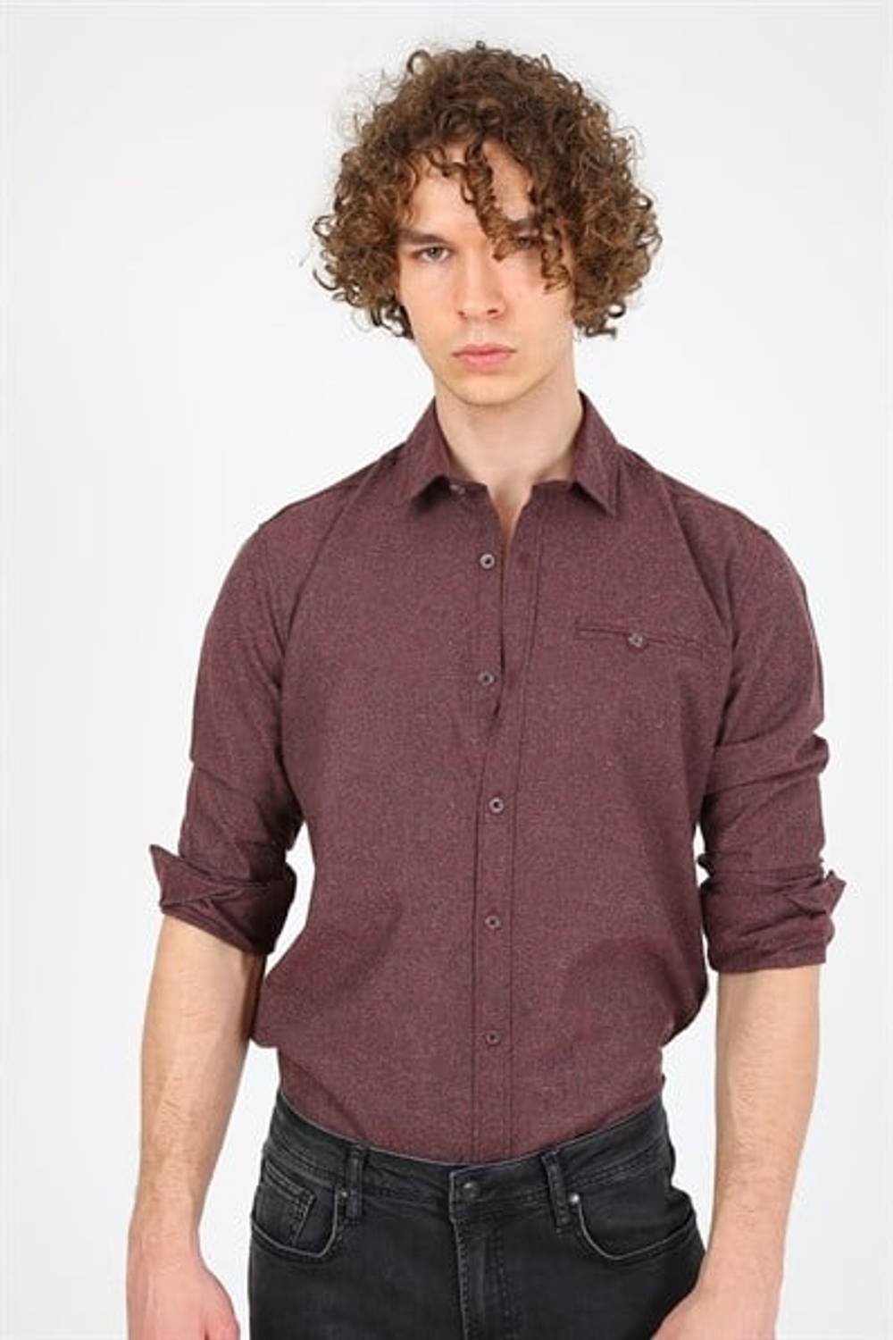 Men's Shirt Eg 1838 MAROON