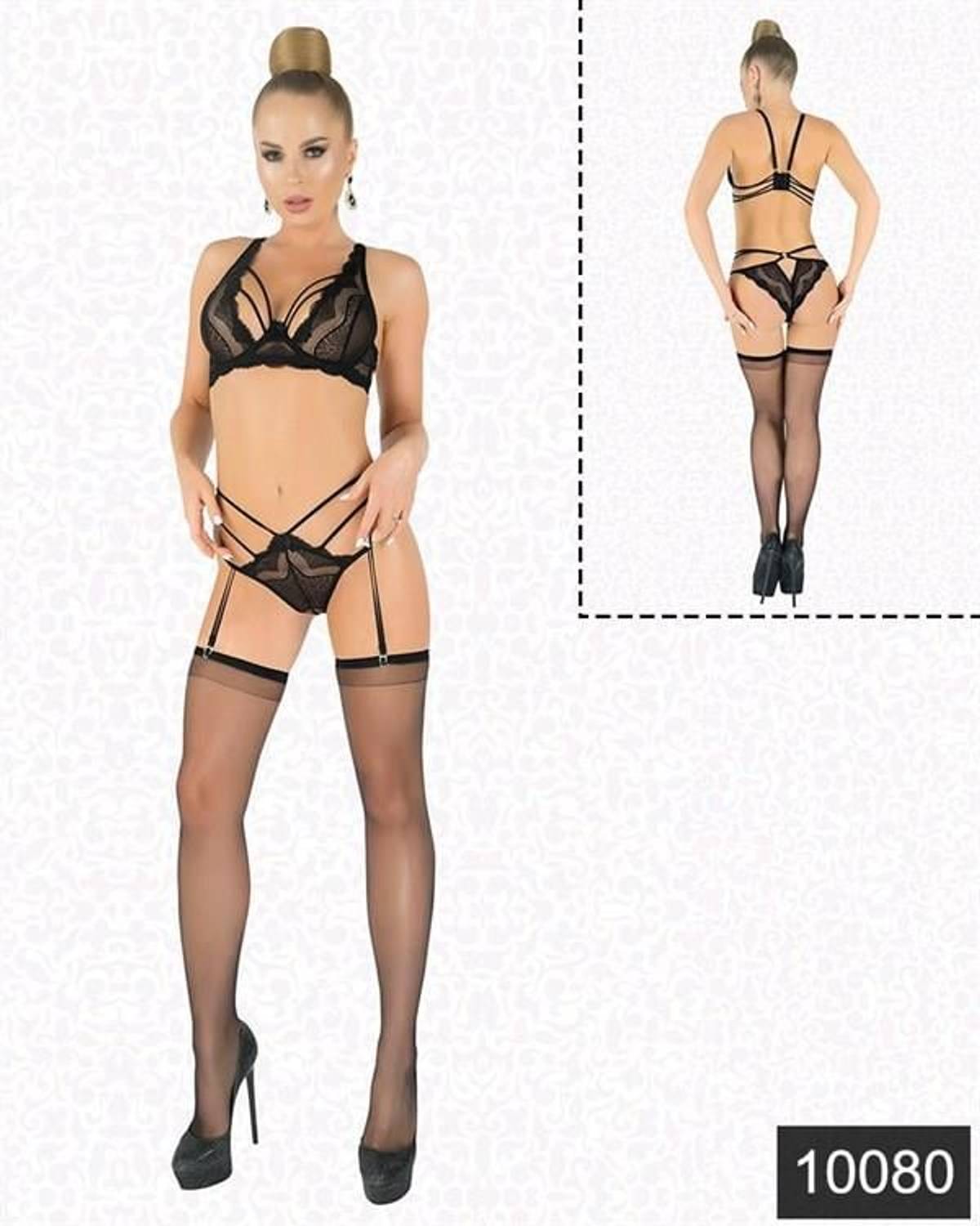 Еротичний мереживний комплект жартієрів Markano, фентезі білизна, різні розміри XL, XS, L, XXL, M