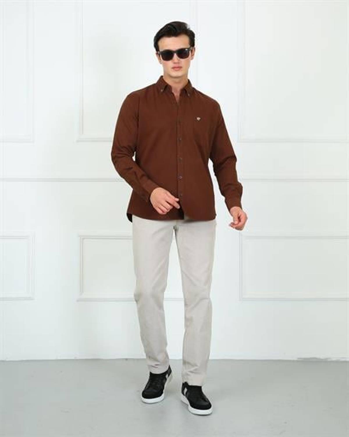 بنطال رجالي ثيو 712-01 ستون