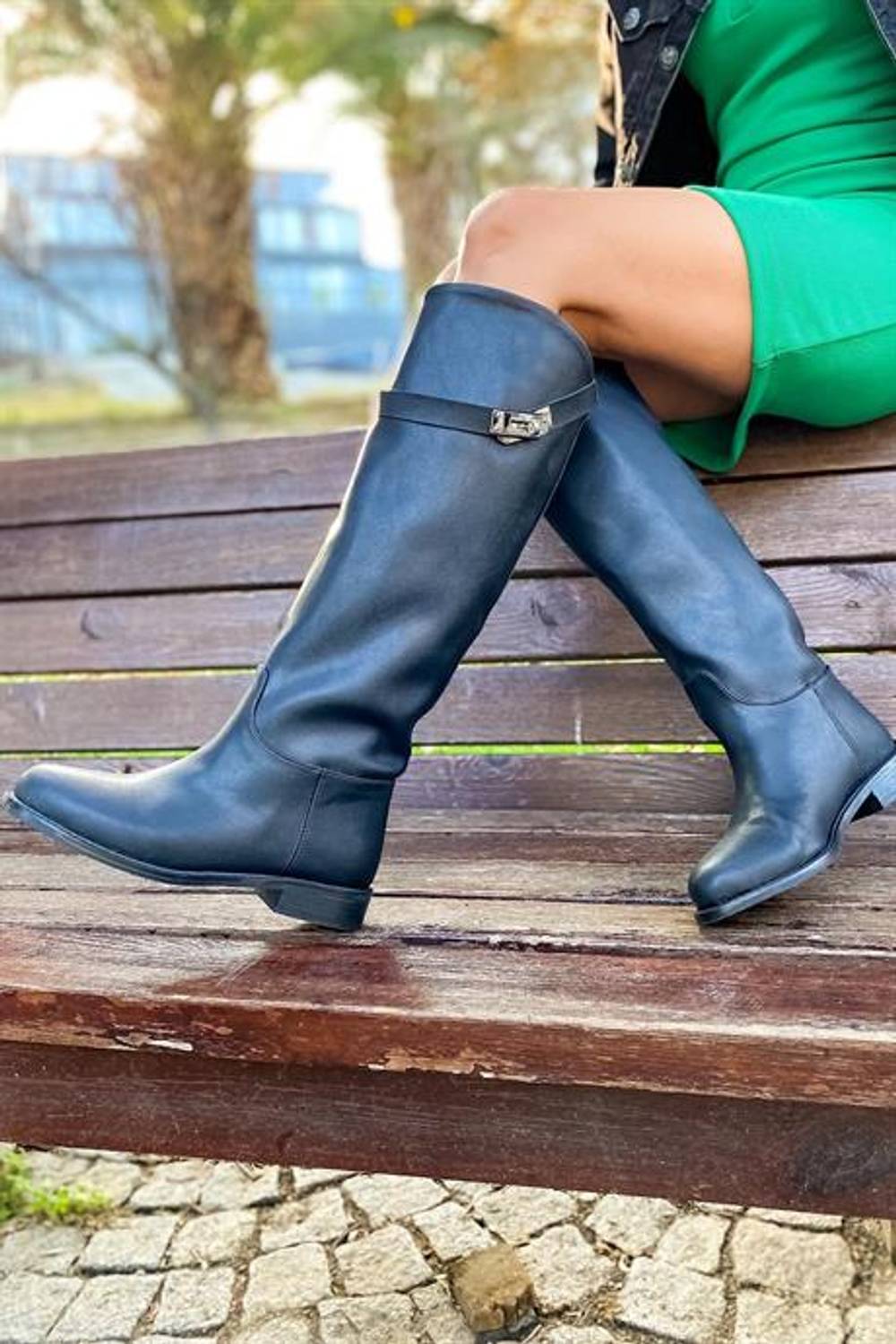 النحاس الأسود مشبك الأحذية النسائية