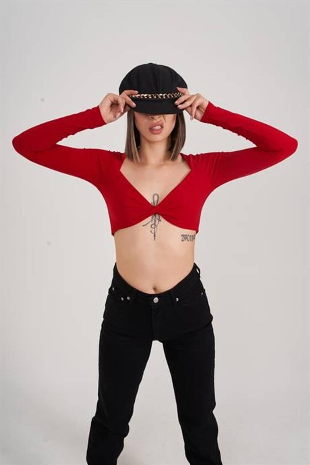 Комплект блузок Walery, червоний, розміри S, XS, M