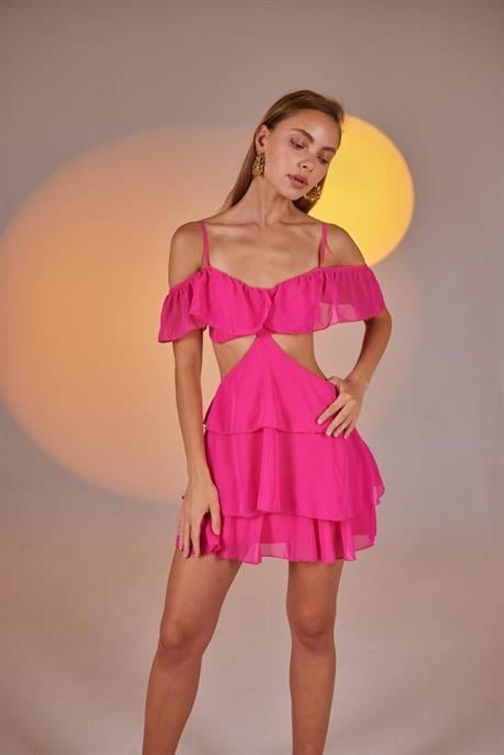 فستان روبي وردي