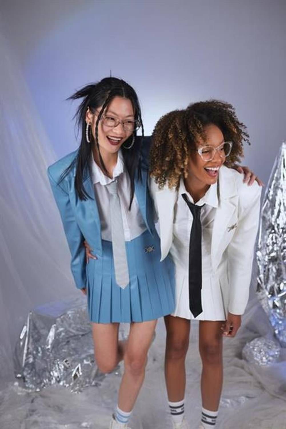 College Deri Etek Mavi