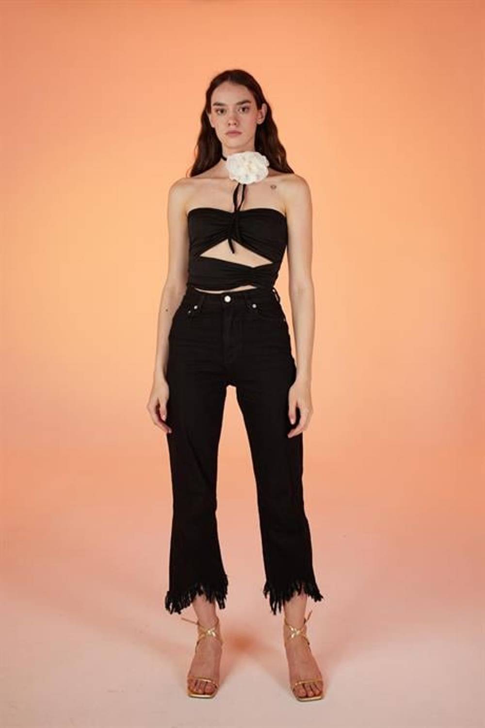 Swan Jean Trousers Black