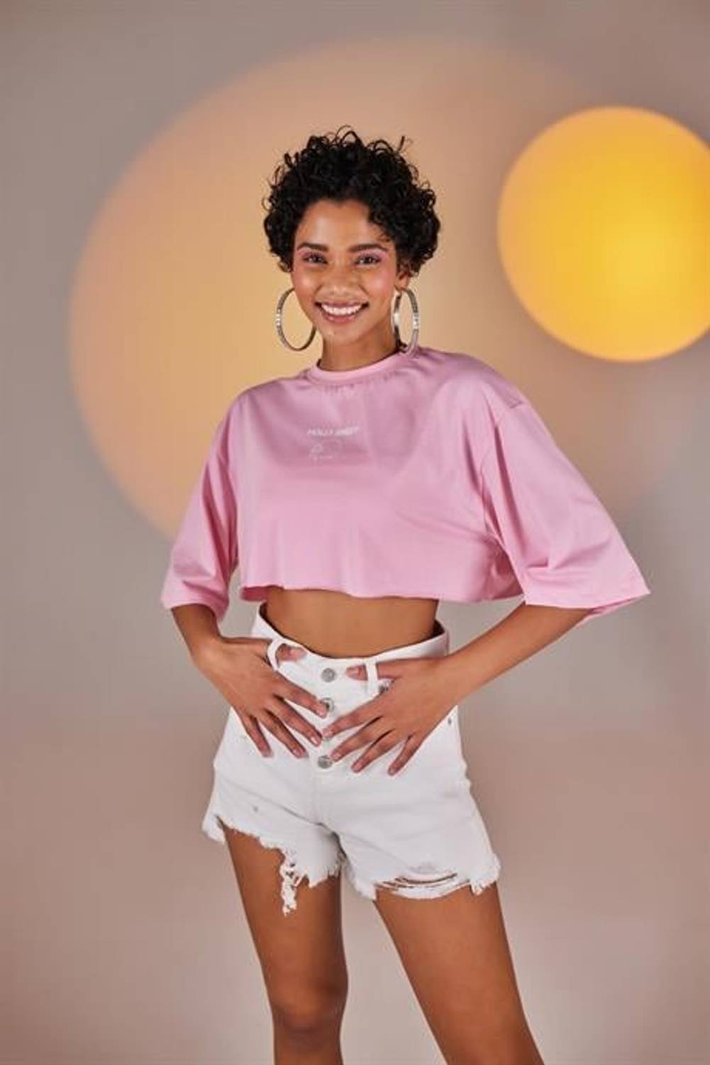 هولي المحاصيل التي شيرت بيمبي