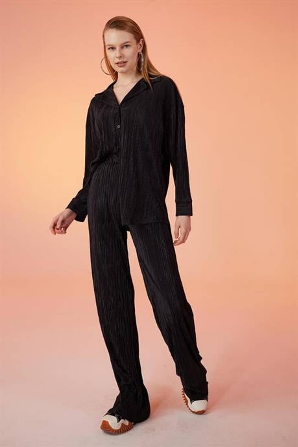 Comfy Oversize Shirt Black