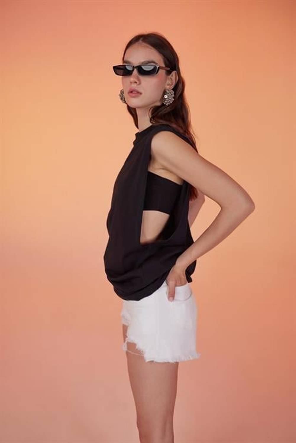 Army Oversize Tshirt Black