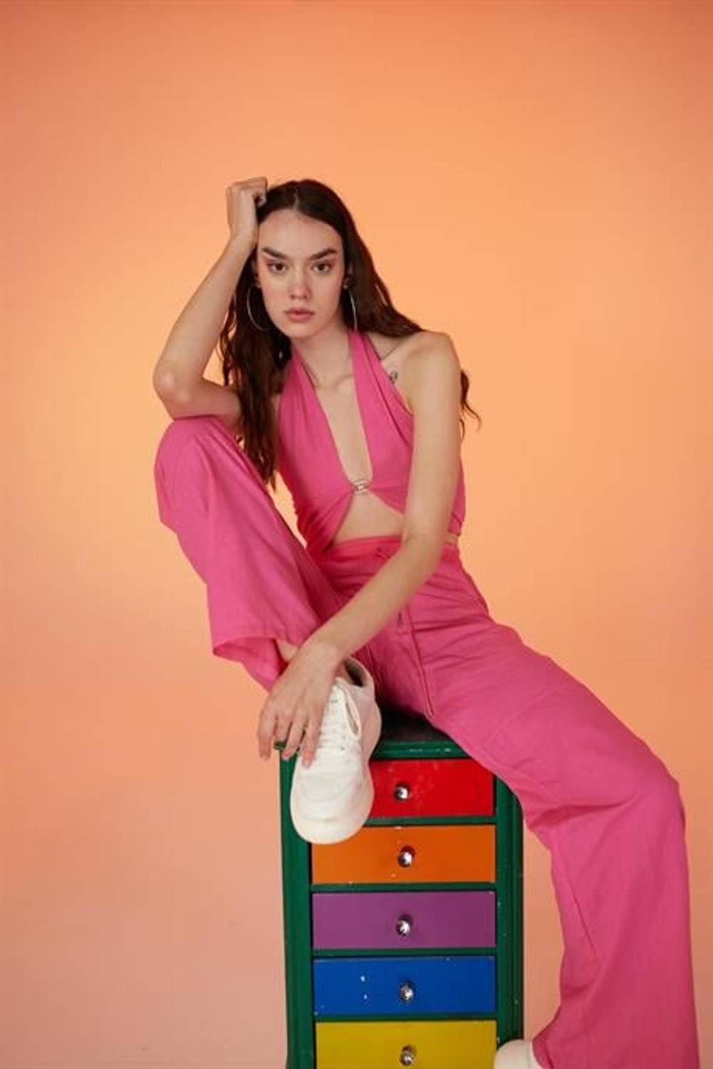 Rise Accessory Blouse Pink