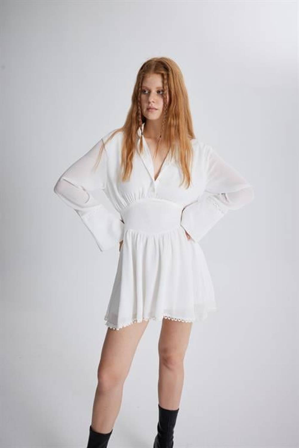Isla Dress White